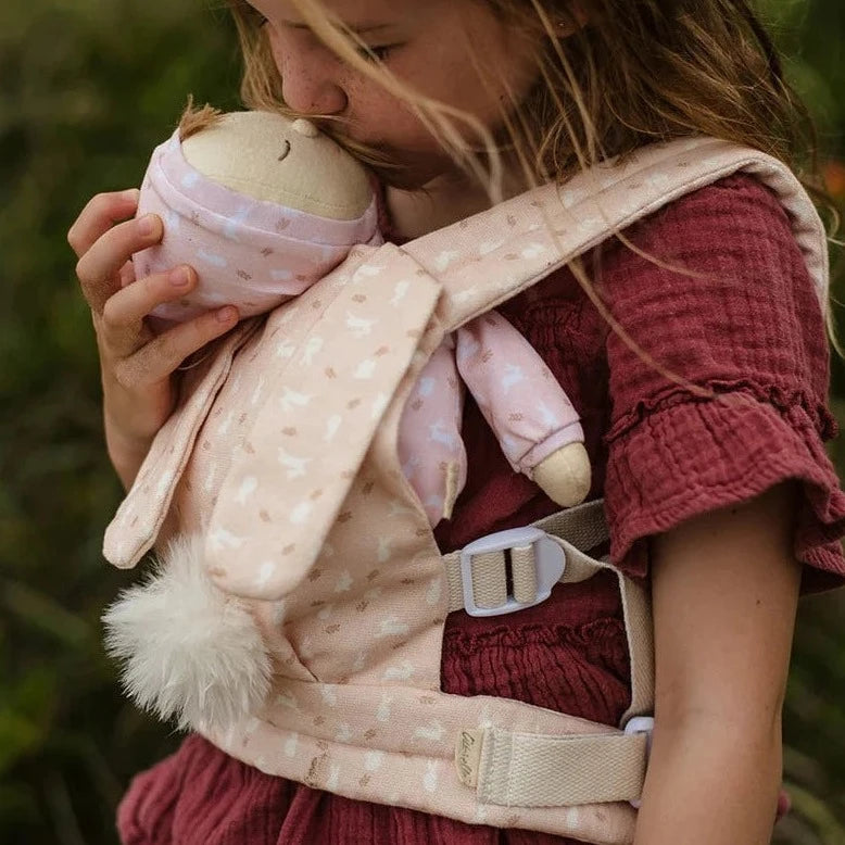OLLI ELLA DINKUM DOLL COTTONTAIL CARRIER: LAPIN