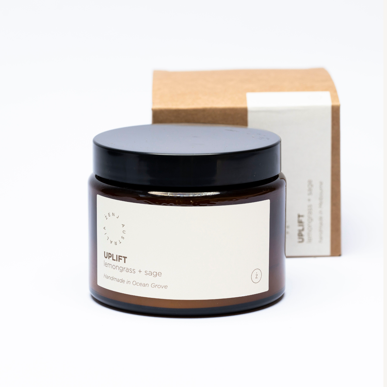 ZENJ ESSENTIAL OIL CANDLE: UPLIFT/ 80HRS