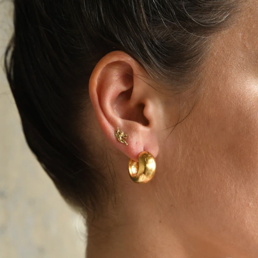 CLEOPATRA'S BLING HECATE EARRINGS: GOLD
