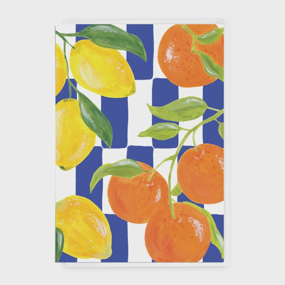 HP CITRUS BLANK NOTE CARD