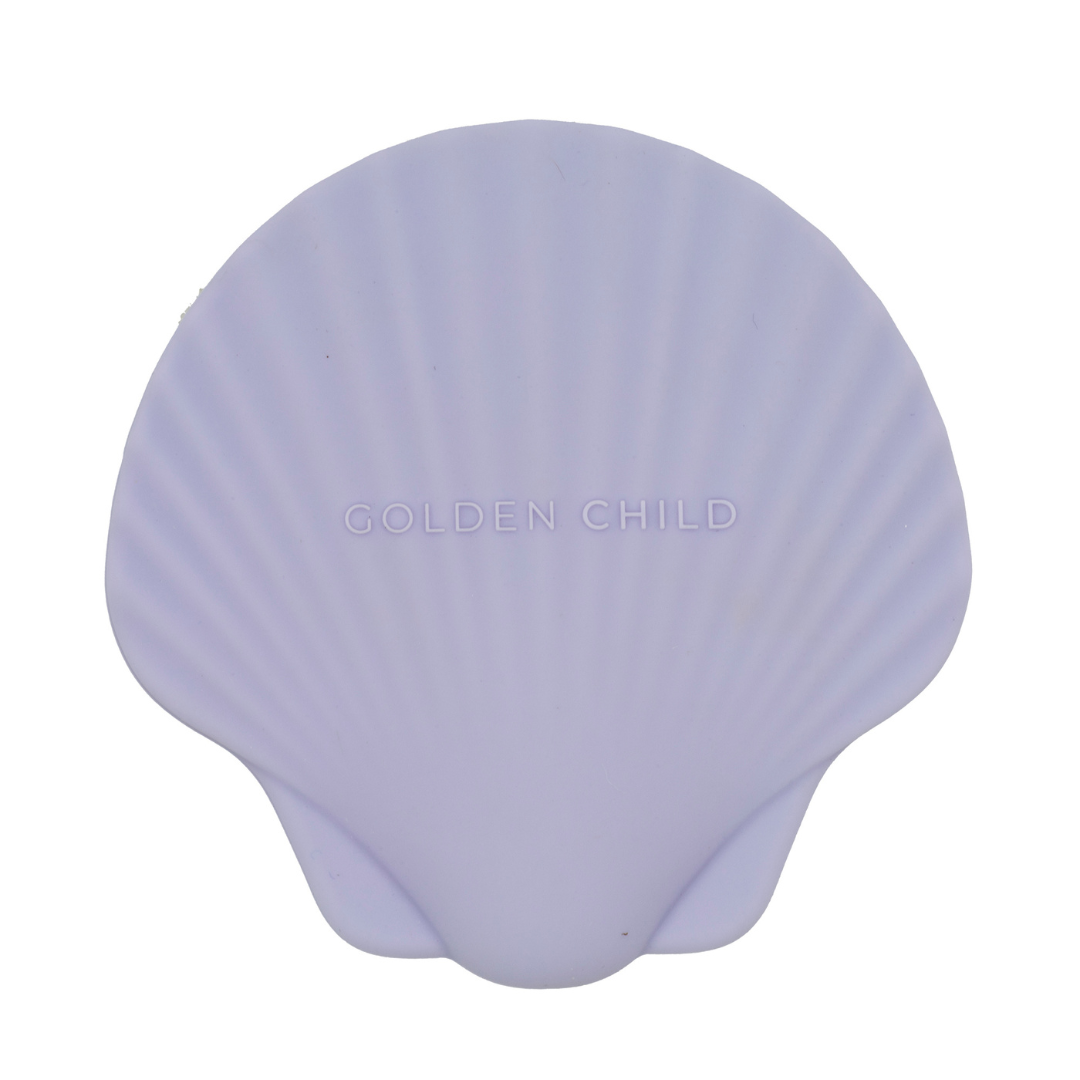 GOLDEN CHILD SHELL TEETHER: LILAC