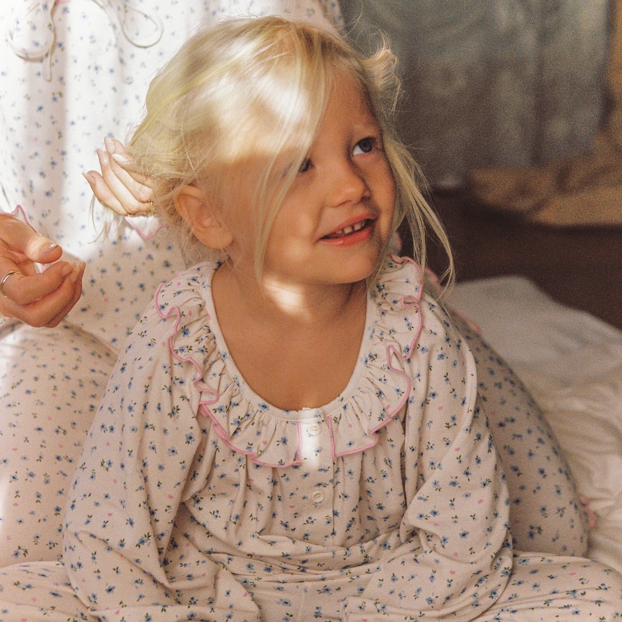 JUNI JNR GRACIE PYJAMA SET: DITSY BLOOM