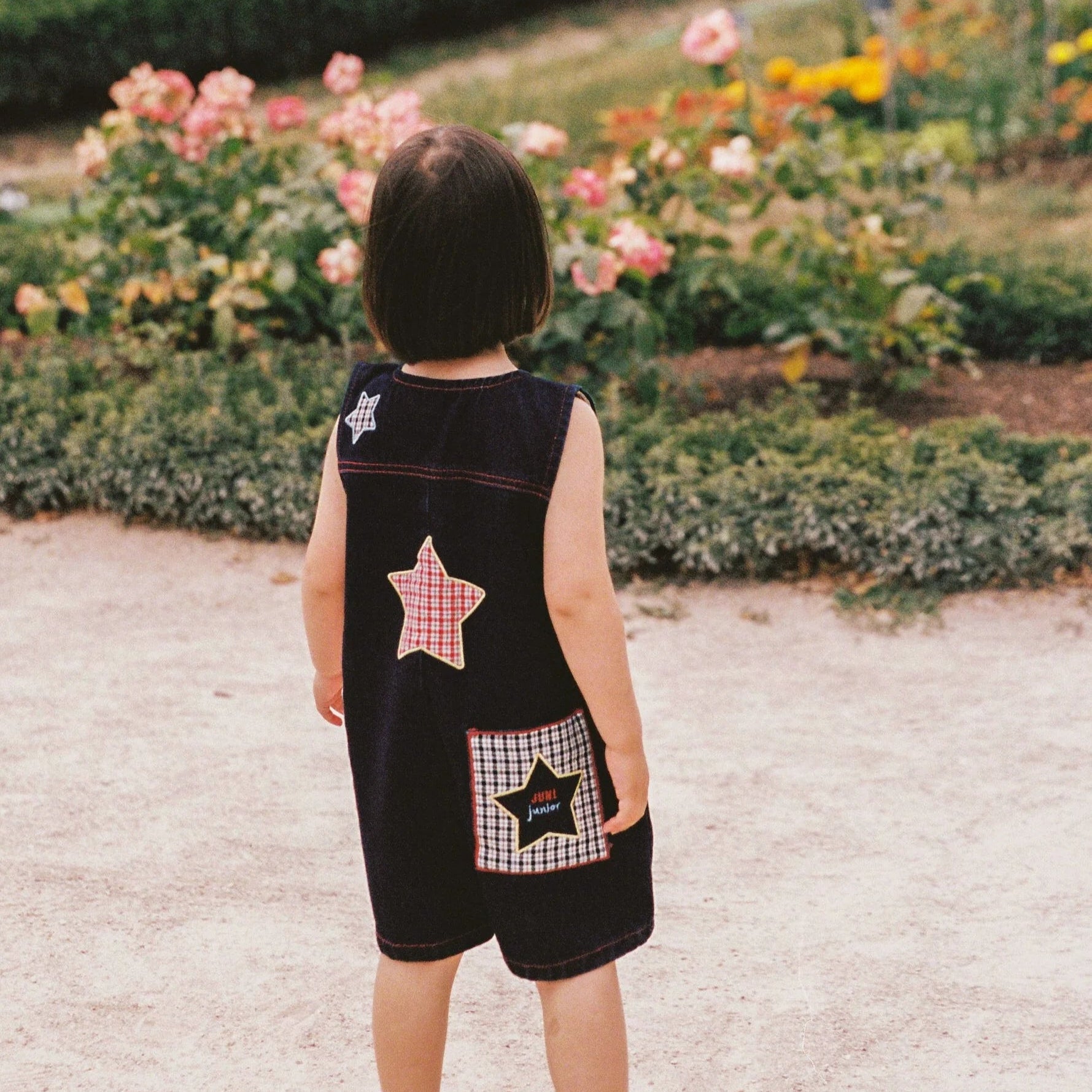 JUNI FRANKY ROMPER: INDIGO