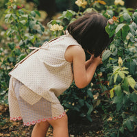 JUNI DELLA SHORTS: BLUE CHECK