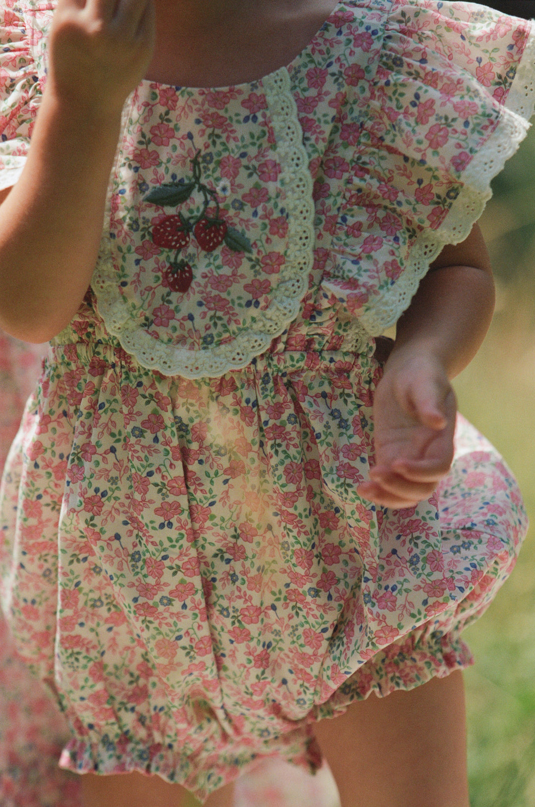 Juni Jnr Rumi Romper Floret - baby romper