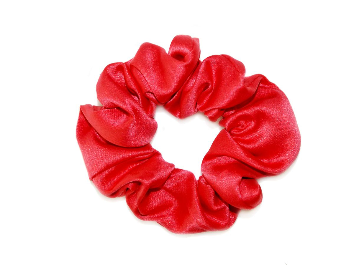 GOODY GUMDROPS SATIN SMALL SCRUNCHIE: RED