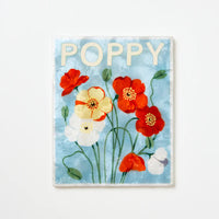 J & CO MARKET WALL ART: POPPY
