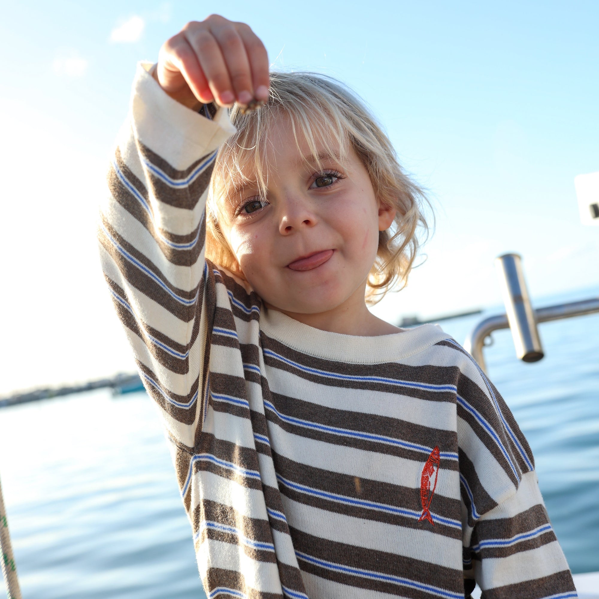 GROWN LONG SLEEVE SARDINE TEE