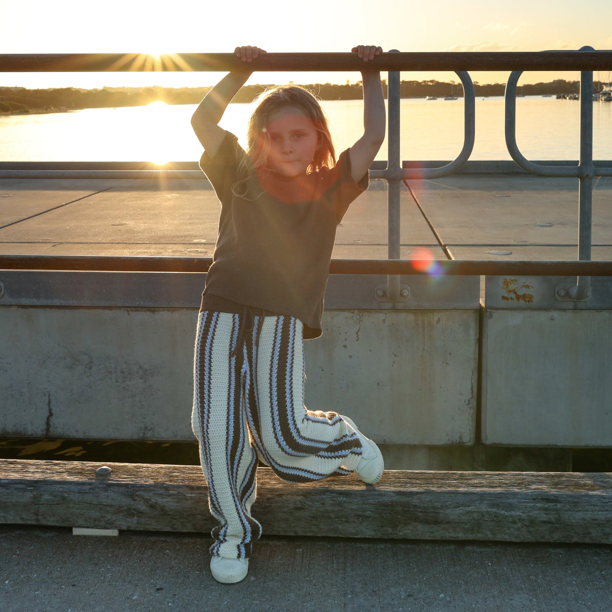 GROWN BUOY STRIPE PANT