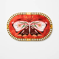 J & CO FABLE BUTTERFLY PINK OVAL