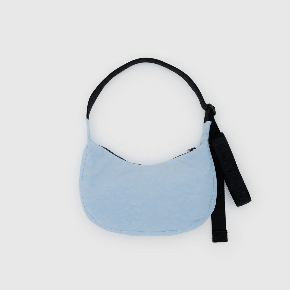BAGGU SMALL NYLON CRESCENT BAG: EMBROIDERED BALLET ICONS