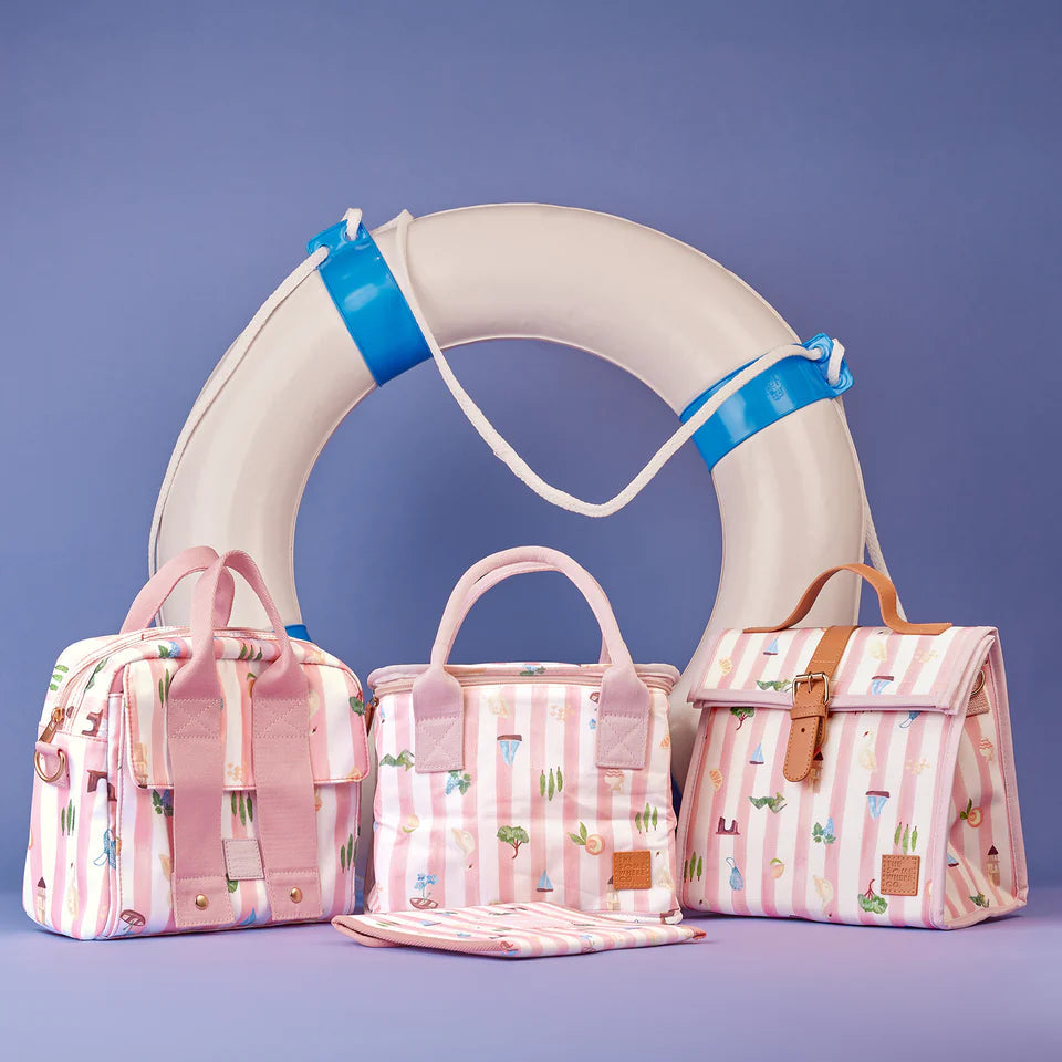 THE SOMEWHERE CO LUNCH BAG: BOAT DAYS