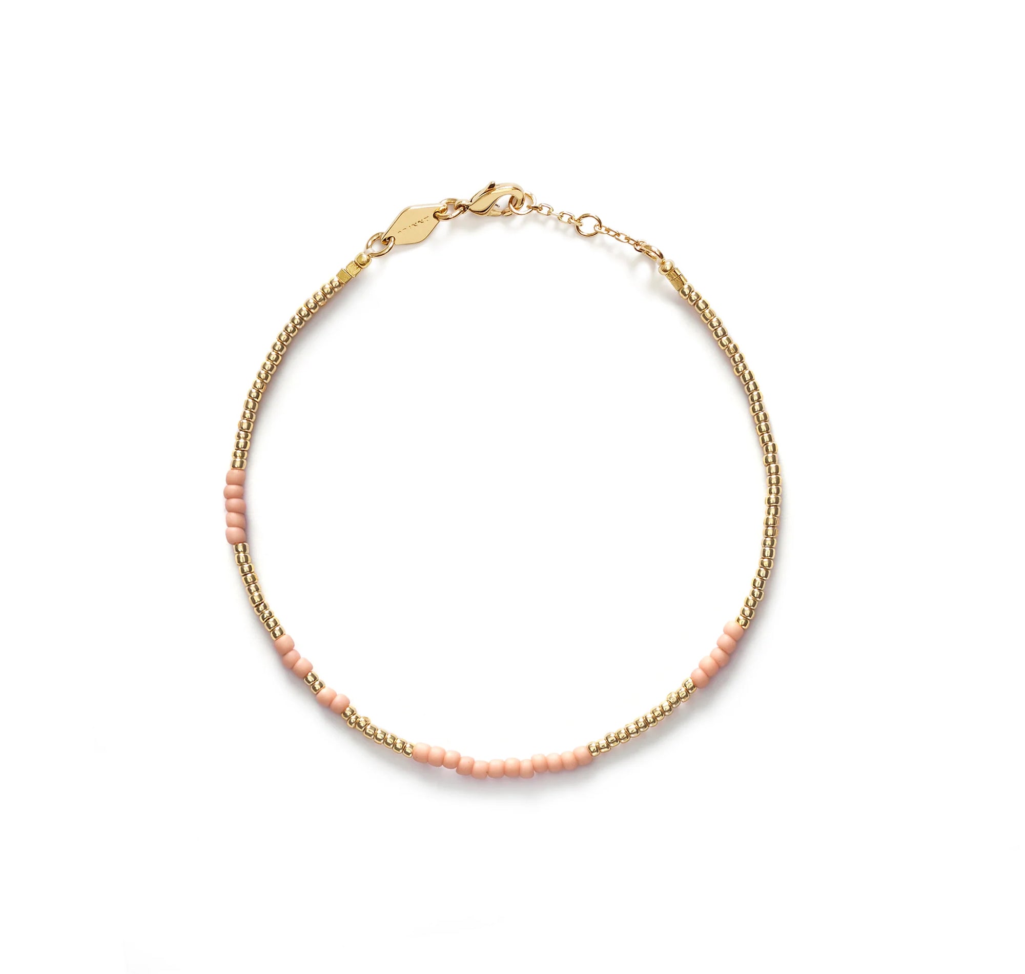 ANNI LU ASYM BRACELET: SOFT ROSE