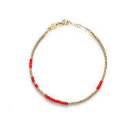 ANNI LU ASYM BRACELET: RED