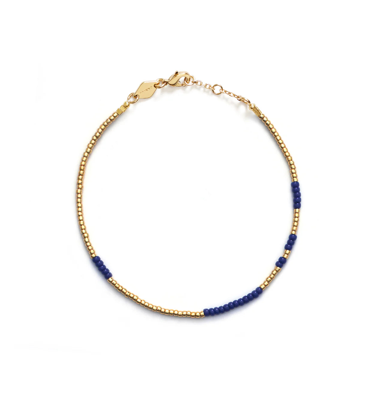 ANNI LU ASYM BRACELET: NAVY