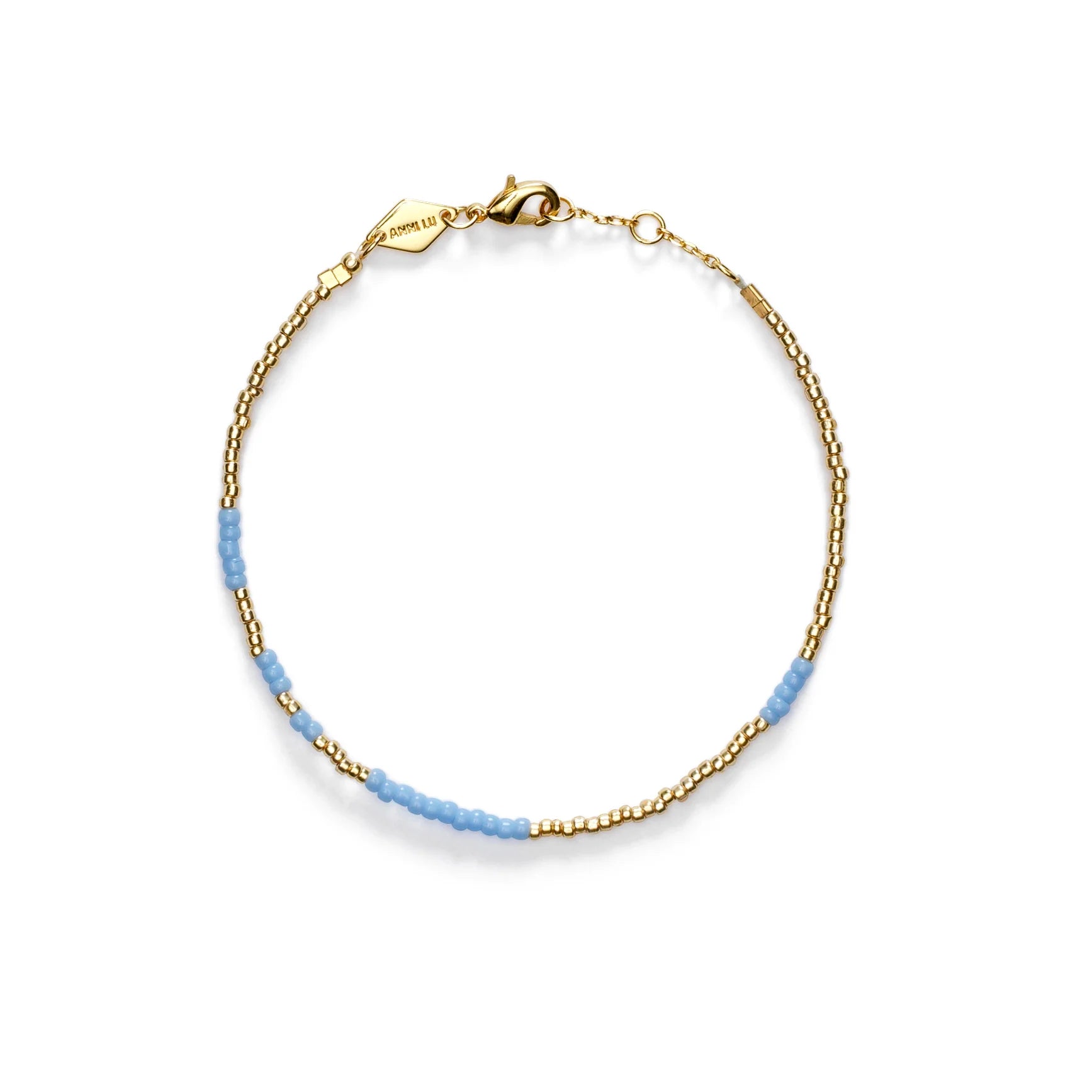 ANNI LU ASYM BRACELET: LIGHT BLUE
