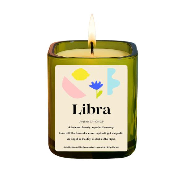 DAMSELFLY LUXE ZODIAC CANDLE: LIBRA
