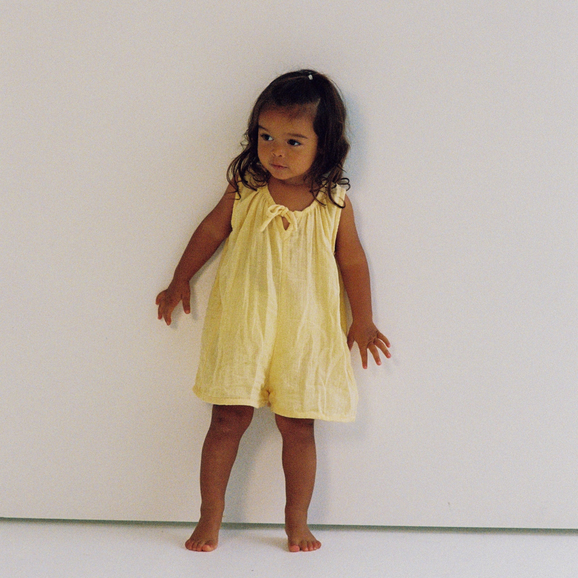 ILLOURA THE LABEL SADIE OVERALLS: BUTTER