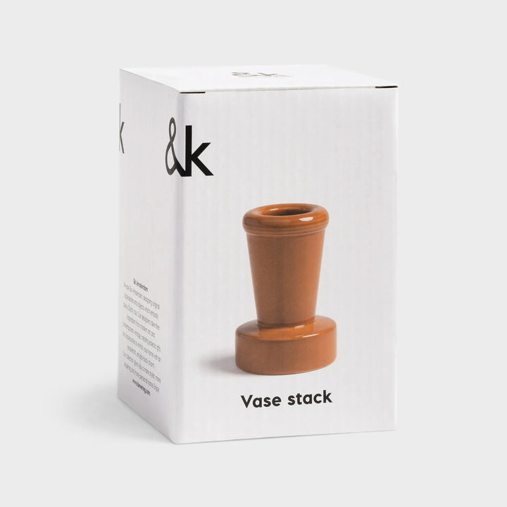 KLEVERING STACK VASE: TERRA