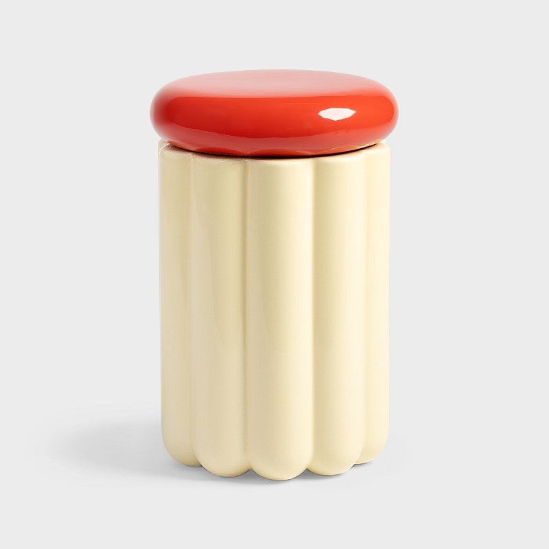 KLEVERING CHARLO JAR: OFF WHITE