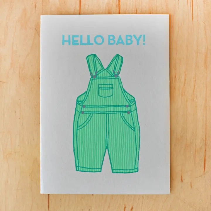ALPHABET STUDIOS HELLO BABY CARD
