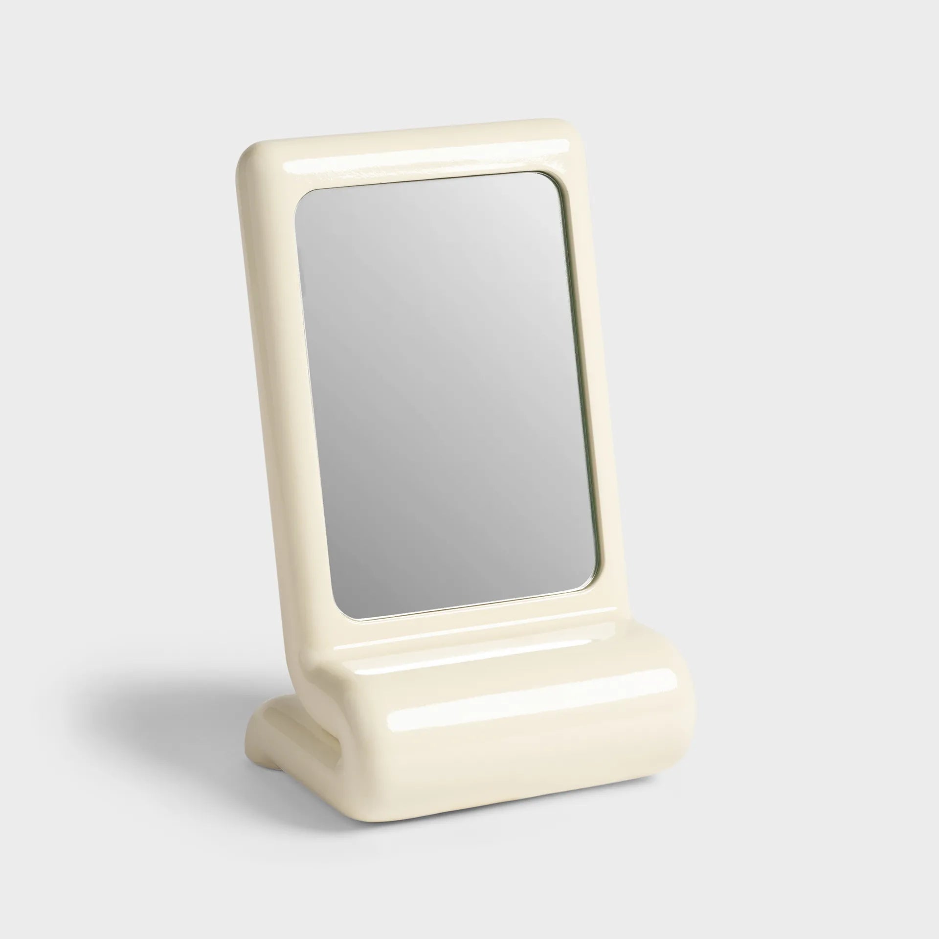 KLEVERING WHIP VANITY MIRROR: OFF WHITE