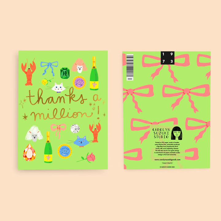 CAROLYN SUZUKI FANCY PANTS CARD