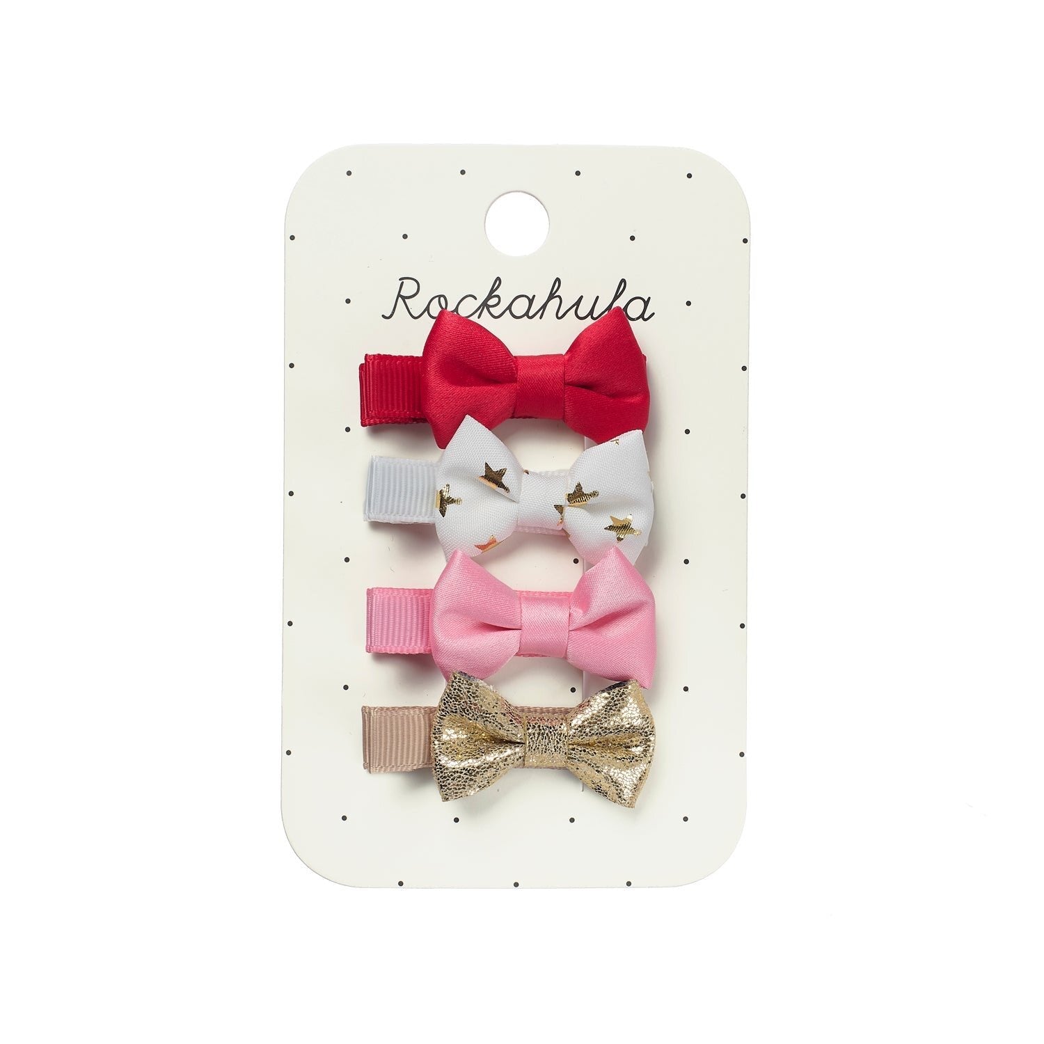 ROCKAHULA KIDS FESTIVE MINI BOW CLIPS