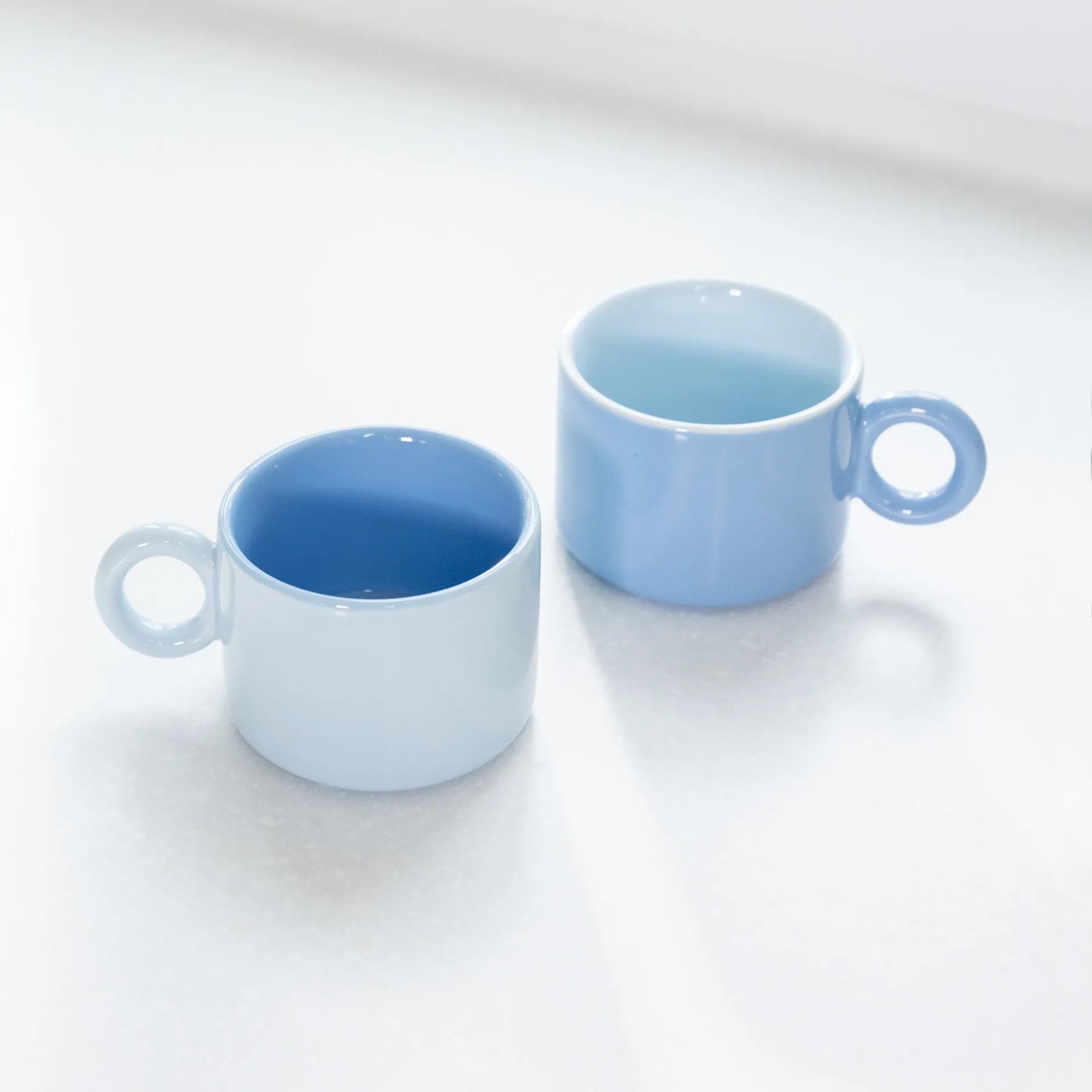 KLEVERING CHIQUITO MUG 2PC SET: BLUE