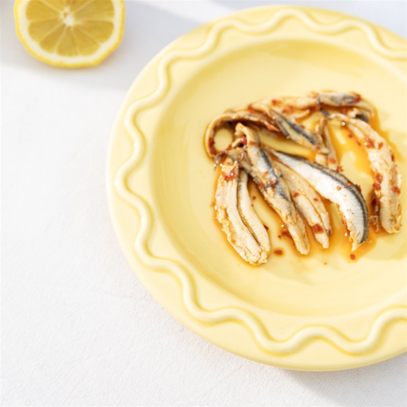 KLEVERING MOCHI PLATE 2PC SET: YELLOW / SML