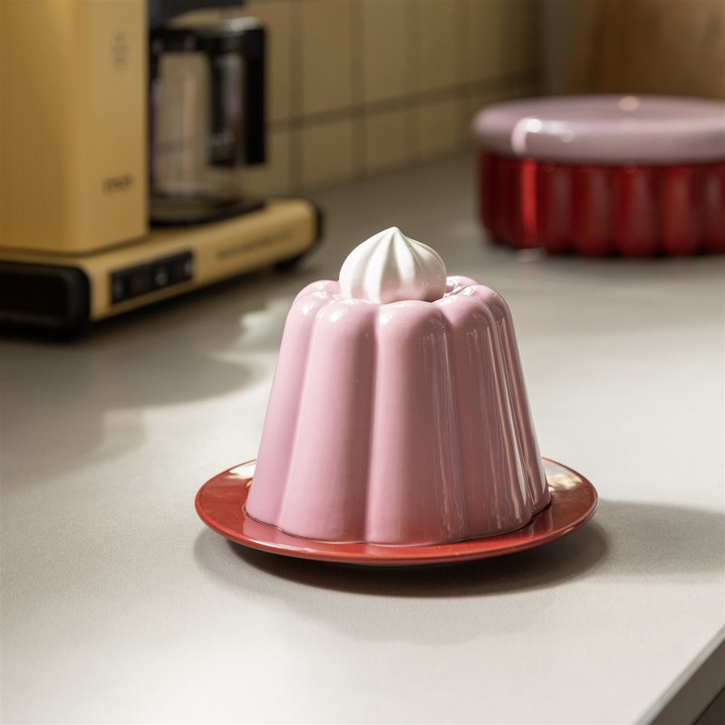 KLEVERING PUDDING CLOCHE: PINK