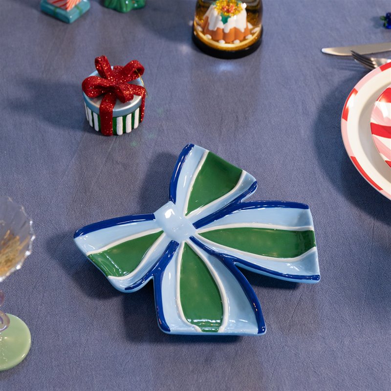 KLEVERING RIBBON PLATE: BLUE