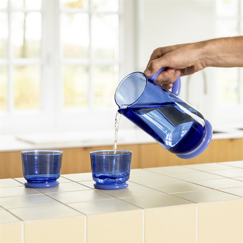 KLEVERING DEW CARAFE: BLUE