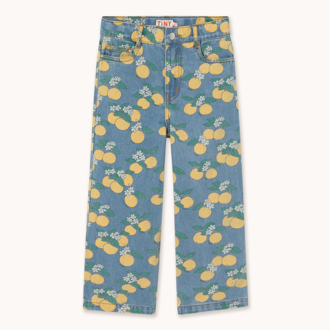 TINY COTTONS ORANGES DENIM JEANS