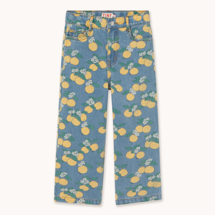 TINY COTTONS ORANGES DENIM JEANS