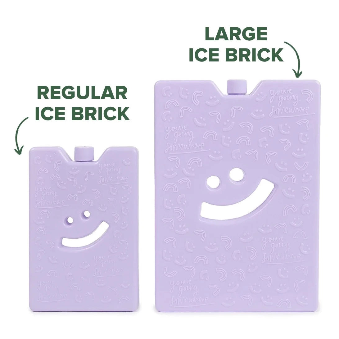 THE SOMEWHERE CO ICE BRICK LARGE: LILAC