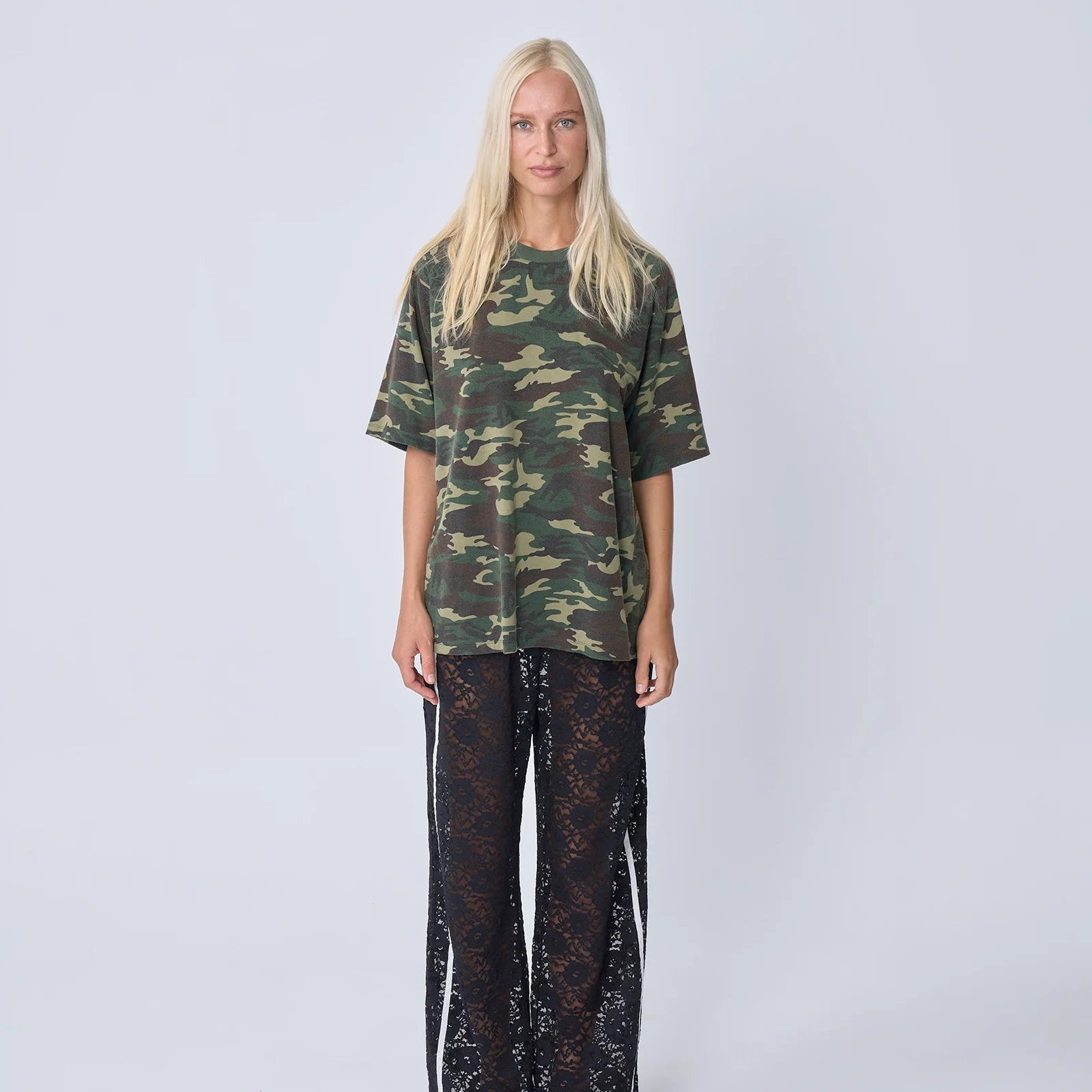 NEAR THE SEA CAMO TEE