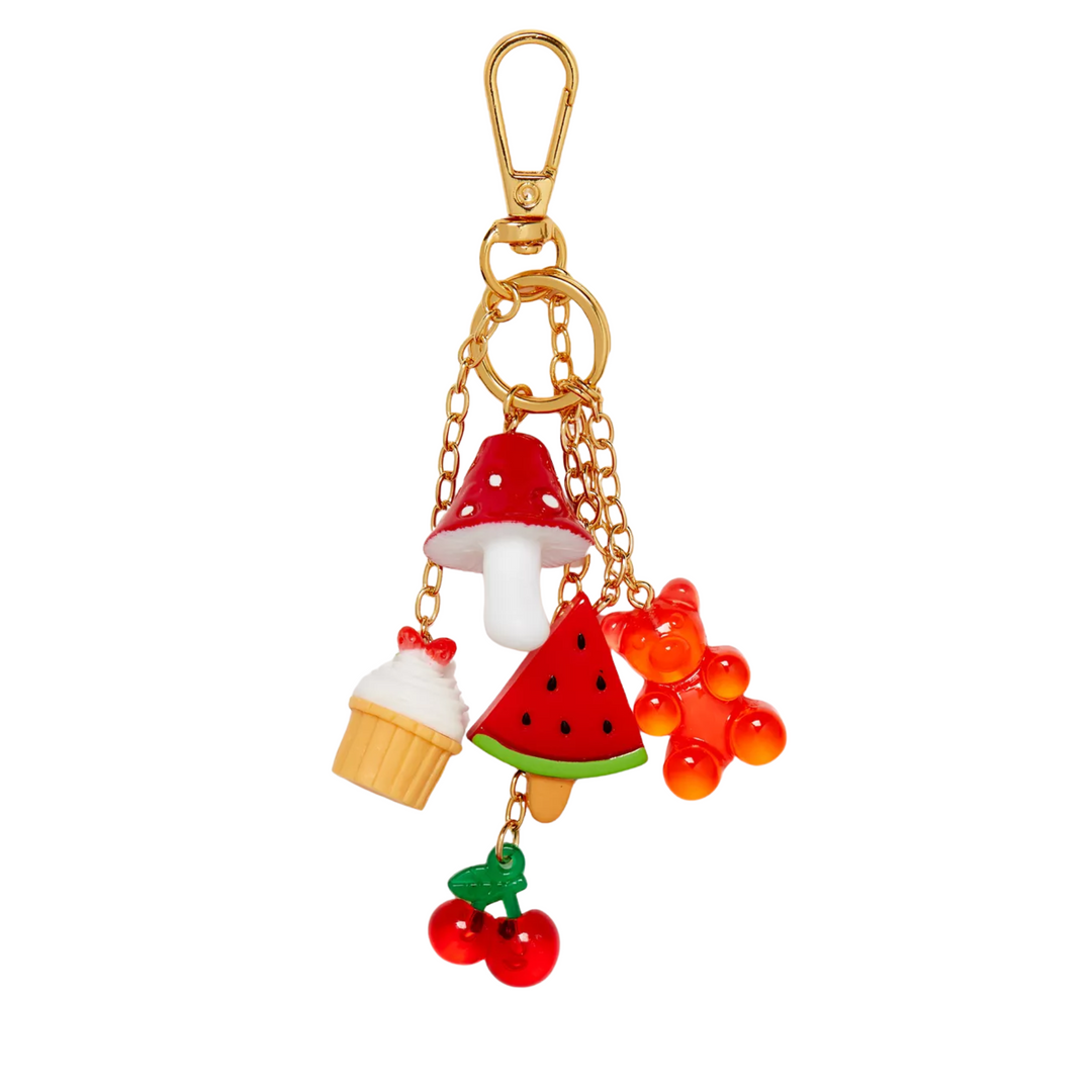 CRYSTAL HAZE BEARLY HANGING ON BAG CHARM