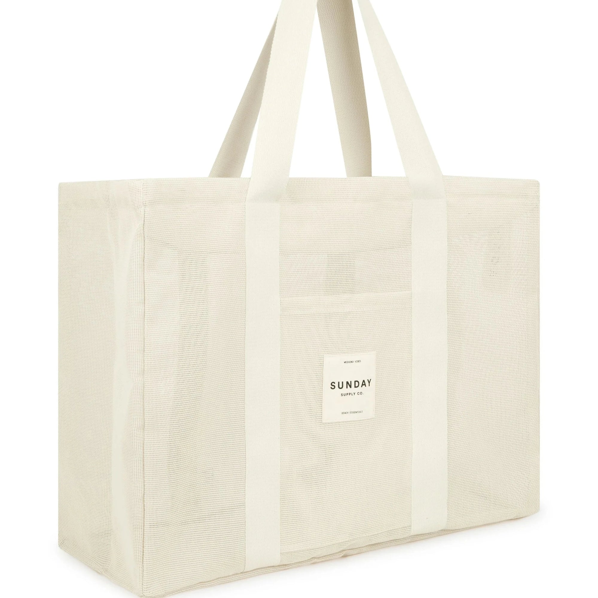 SUNDAY SUPPLY CO MESH BEACH BAG: DUNES