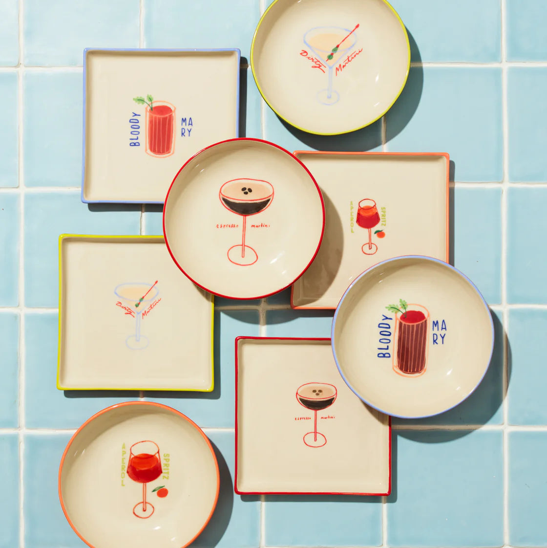 J & CO HAPPY HOUR MARTINI DISH