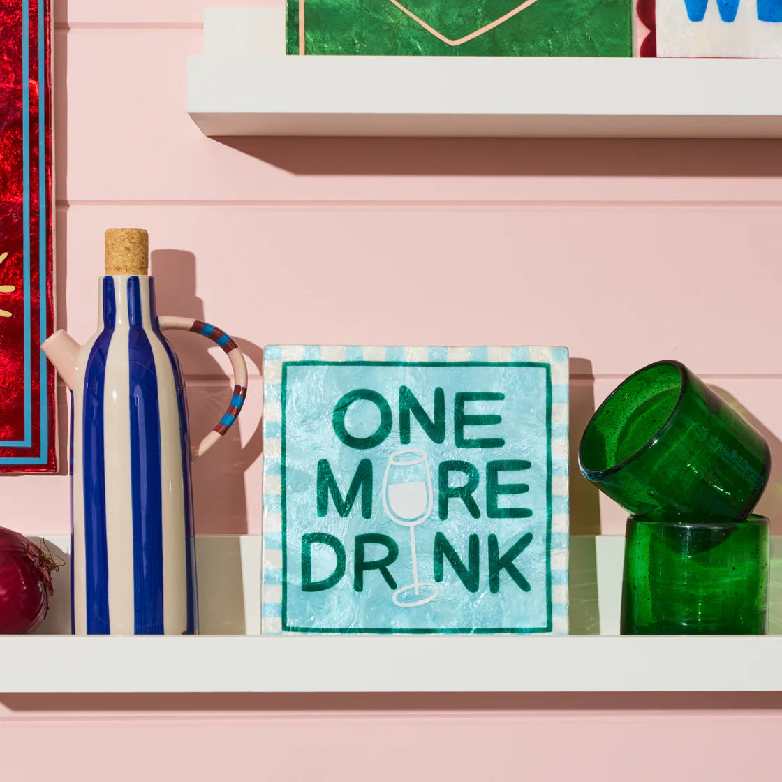 J & CO FUN HOUSE DRINK TILE