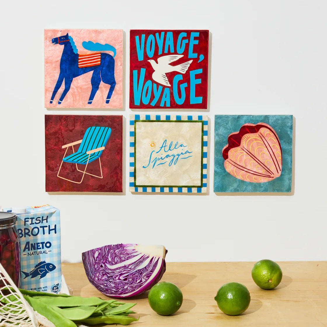 J & CO SUPERETTE SHELL TILE