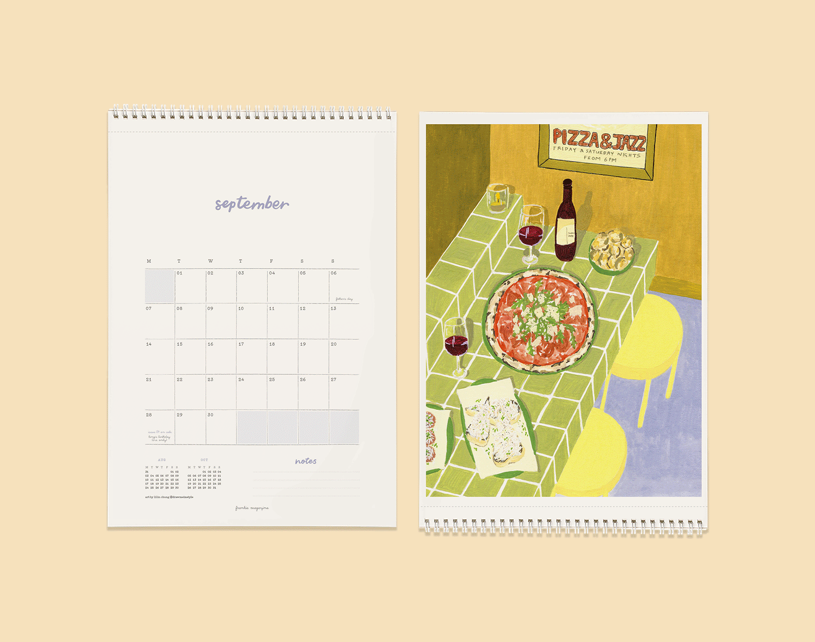 2026 FRANKIE CALENDAR