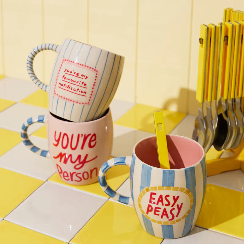 J &amp; CO LOVE NOTES MUG: NOTIFICATION