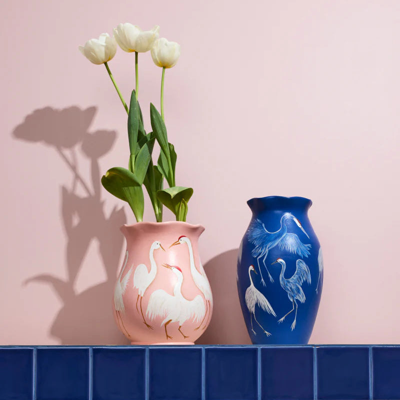 J & CO ODETTE VASE: PALE PINK