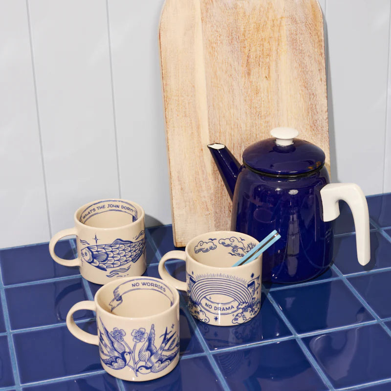 J & CO INKED MUG: JOHN DORY