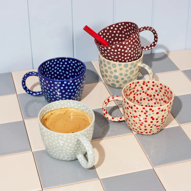 J & CO CHINO MUG: MAHOGANY SPRINKLE