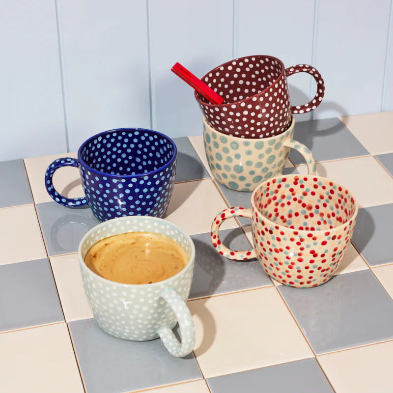 J & CO CHINO MUG: POWDER SPRINKLE