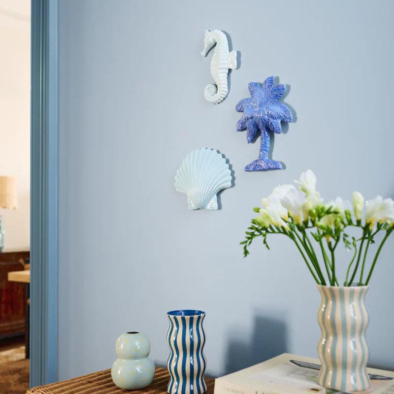 J & CO ICON SEASHELL: CLOUD BLUE