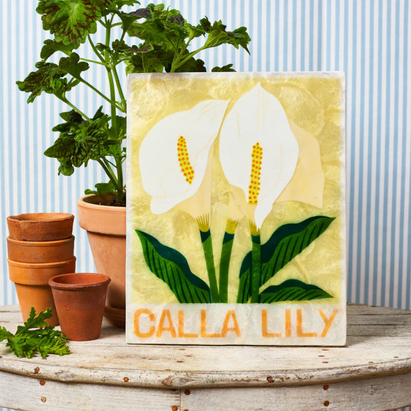 J & CO MARKET WALL ART: LILY